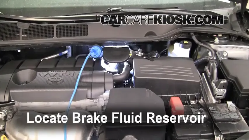 2009 Toyota Venza 2.7L 4 Cyl. Brake Fluid